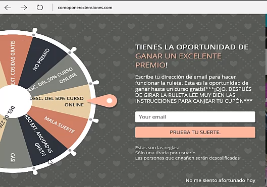 JUEGA A LA RULETA Y GANA CURSOS GRATIS EN